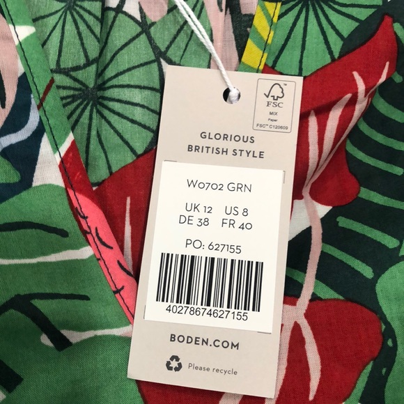 NWT Boden Heather Top, size US 8 - Picture 6 of 7